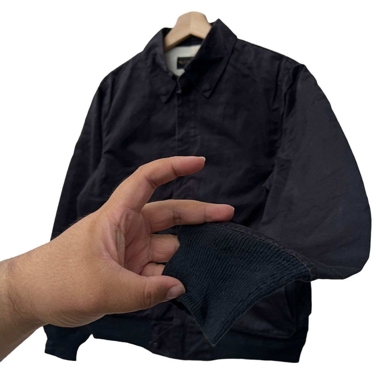Japanese Brand VINTAGE BOMBER JACKET CARGO POCKET A. VONTADE MADE IN JAPAN Size US L / EU 52-54 / 3 - 6 Thumbnail