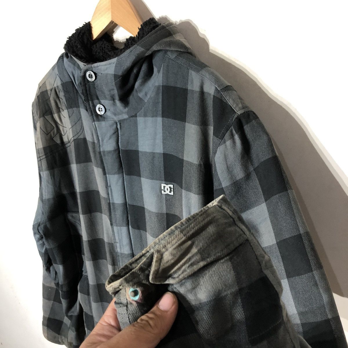 Cartoon Network VINTAGE TARTAN DESIGN JACKET DC SHOES. INC KANYE STYLE Size US L / EU 52-54 / 3 - 6 Thumbnail