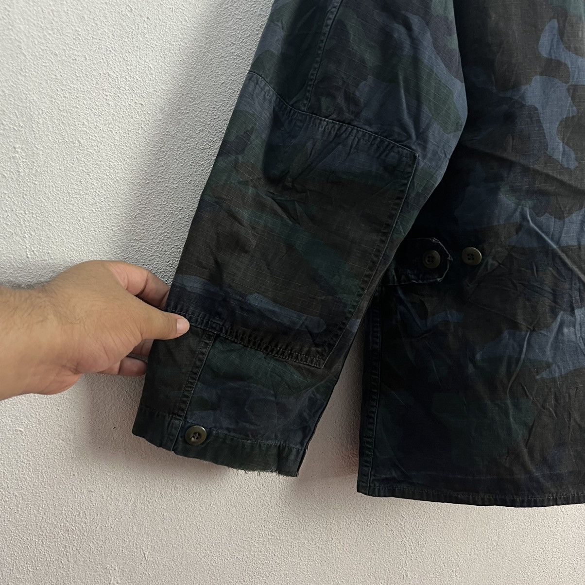 Vintage RARE DESIGN MILITARY ARMY CARGO JACKET CAMO DESIGN POCKET Size US M / EU 48-50 / 2 - 11 Thumbnail