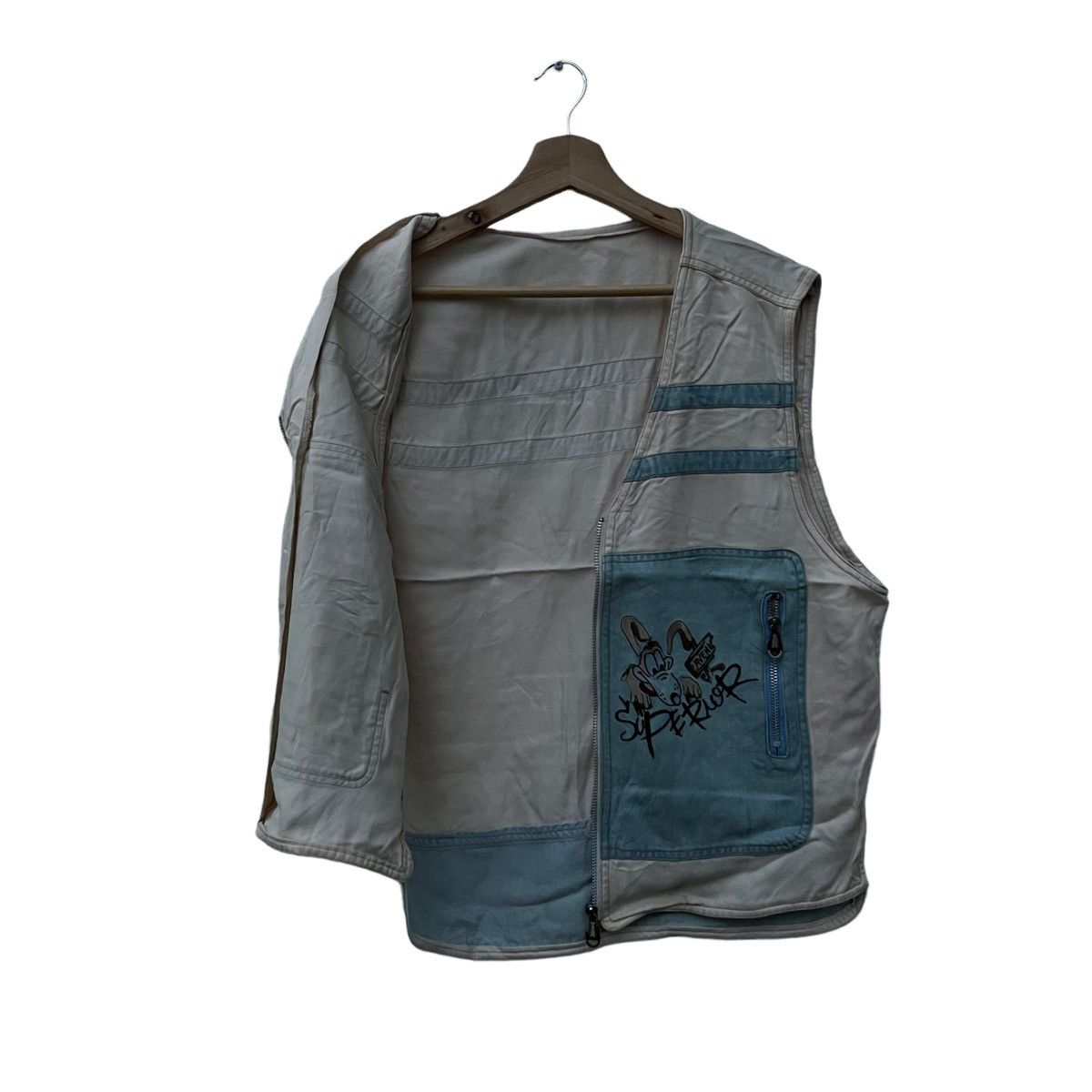 Cartoon Network × Japanese Brand VINTAGE UTILITY VEST MULTI POCKET SUPERIOR Size US M / EU 48-50 / 2 - 6 Thumbnail