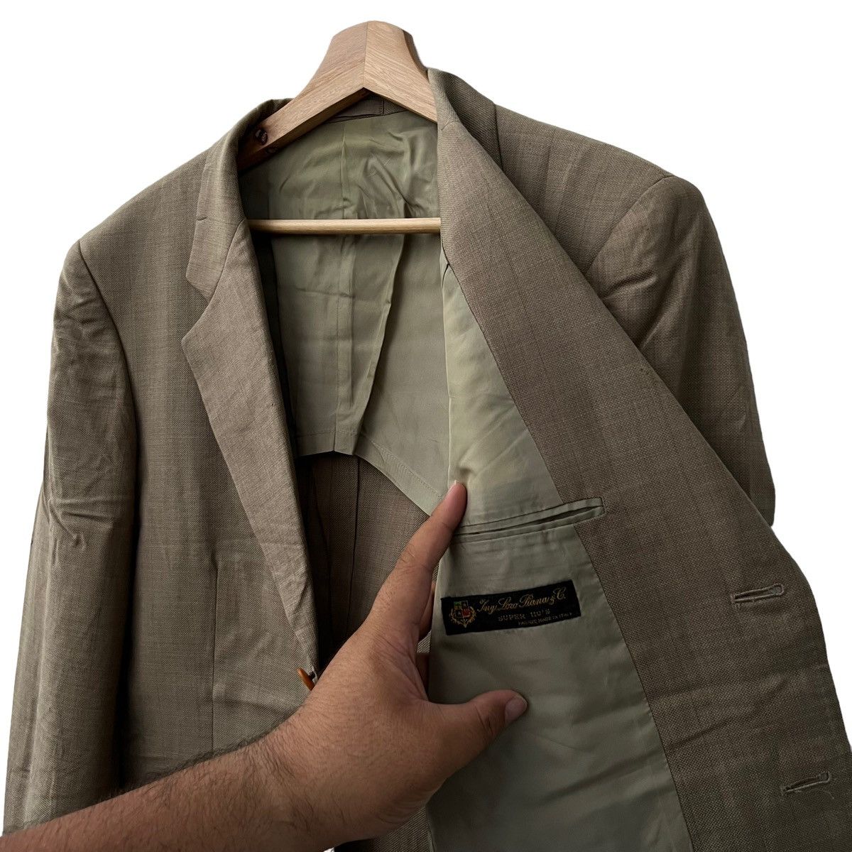 Loro Piana VINTAGE LORO PIANA DOUBLE BREAST COATS JACKET Size US M / EU 48-50 / 2 - 7 Thumbnail