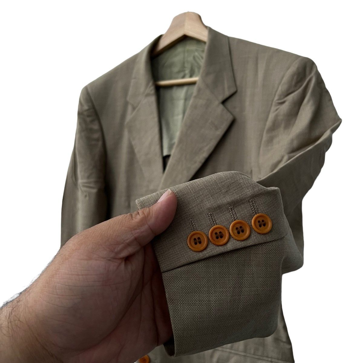 Loro Piana VINTAGE LORO PIANA DOUBLE BREAST COATS JACKET Size US M / EU 48-50 / 2 - 5 Thumbnail