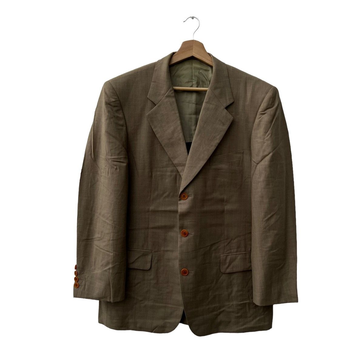 Loro Piana VINTAGE LORO PIANA DOUBLE BREAST COATS JACKET Size US M / EU 48-50 / 2 - 1 Thumbnail
