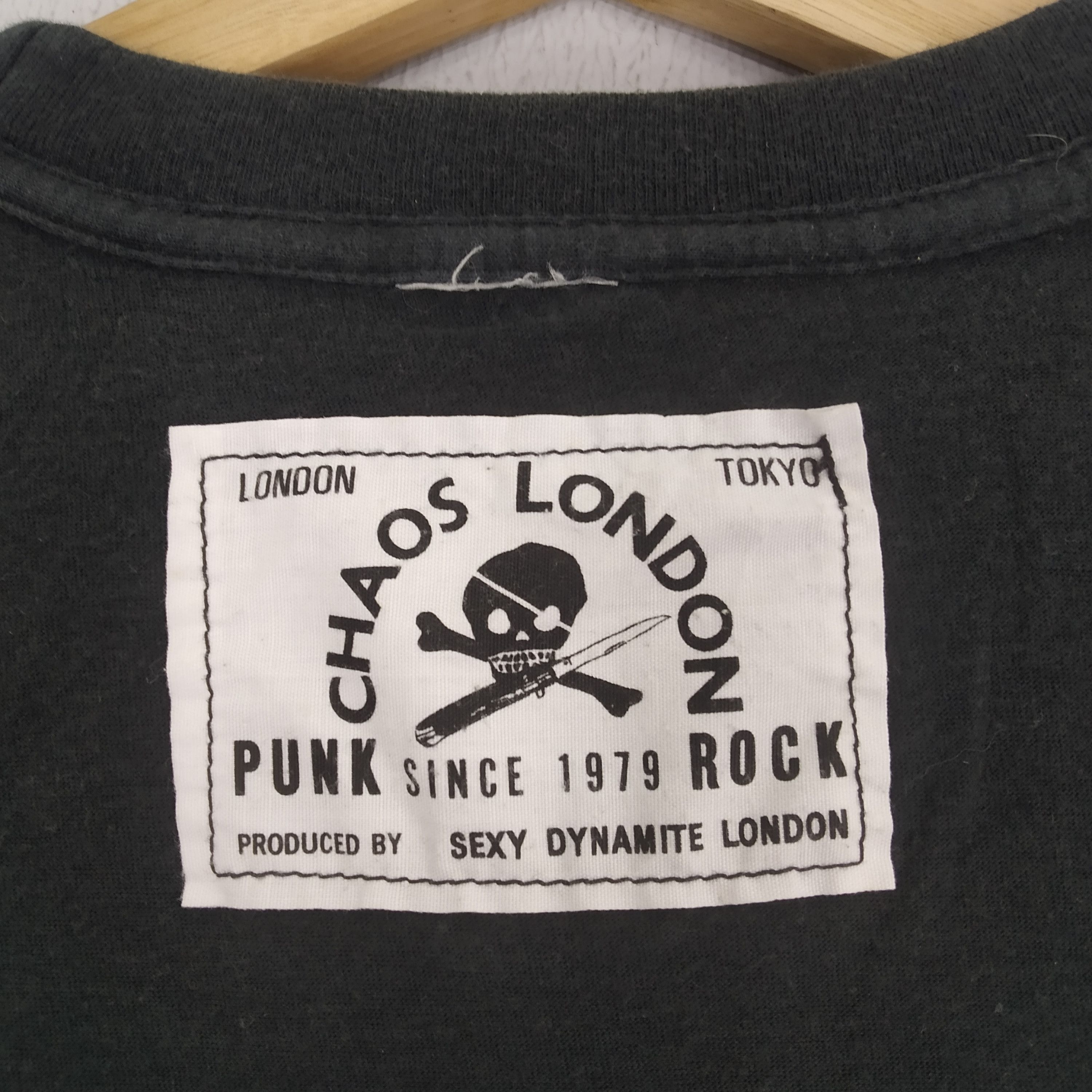 Japanese Brand Vintage Chaos London Punk Rock Sid Vicious by Sexy Dynamite Size US M / EU 48-50 / 2 - 12 Thumbnail