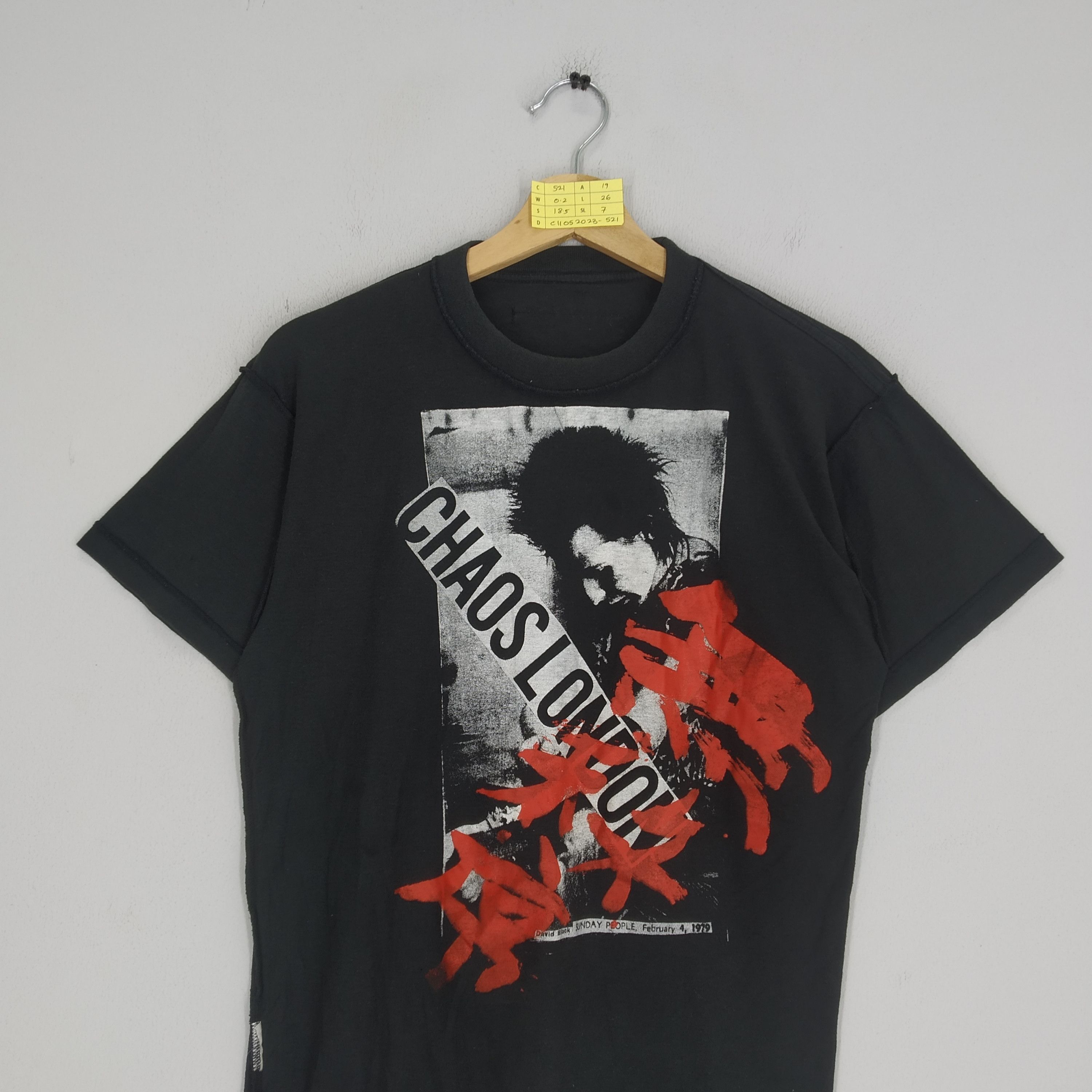 Japanese Brand Vintage Chaos London Punk Rock Sid Vicious by Sexy Dynamite Size US M / EU 48-50 / 2 - 3 Thumbnail