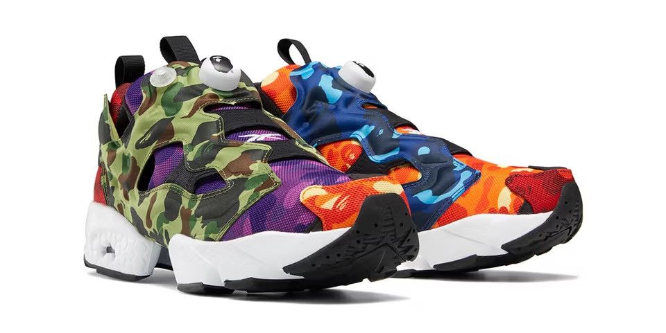 Bape × Reebok Bape x Reebok Instapump Fury OG Size US 9.5 / EU 42-43 - 7 Thumbnail