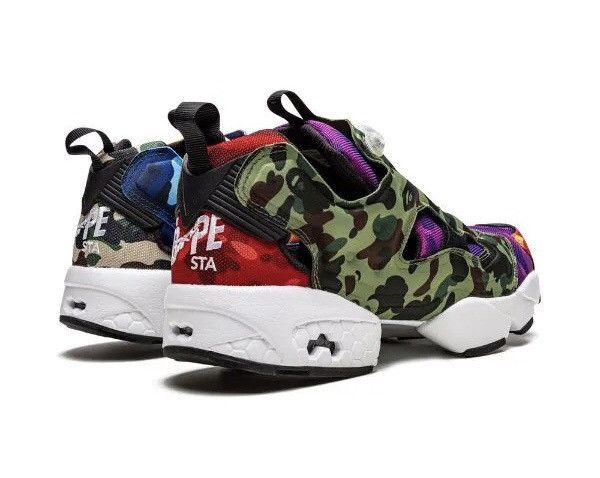 Bape × Reebok Bape x Reebok Instapump Fury OG Size US 9.5 / EU 42-43 - 6 Thumbnail