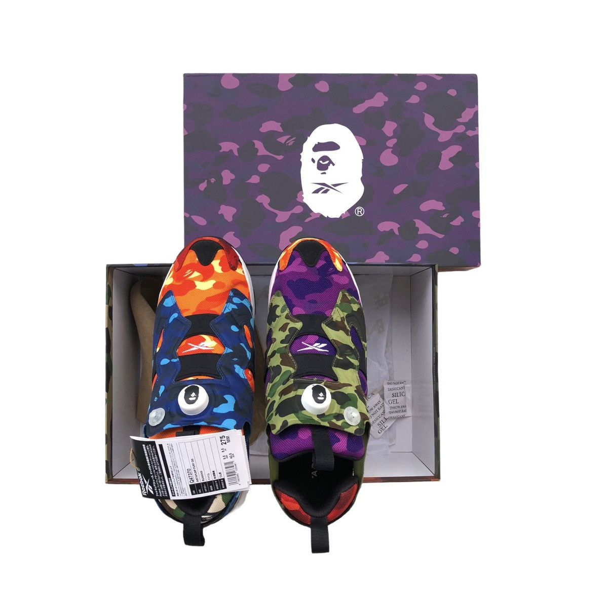 Bape × Reebok Bape x Reebok Instapump Fury OG Size US 9.5 / EU 42-43 - 11 Thumbnail