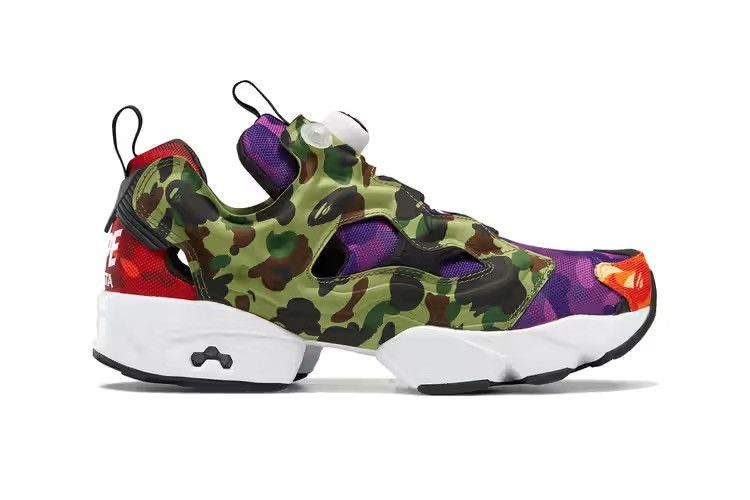 Bape × Reebok Bape x Reebok Instapump Fury OG Size US 9.5 / EU 42-43 - 2 Thumbnail