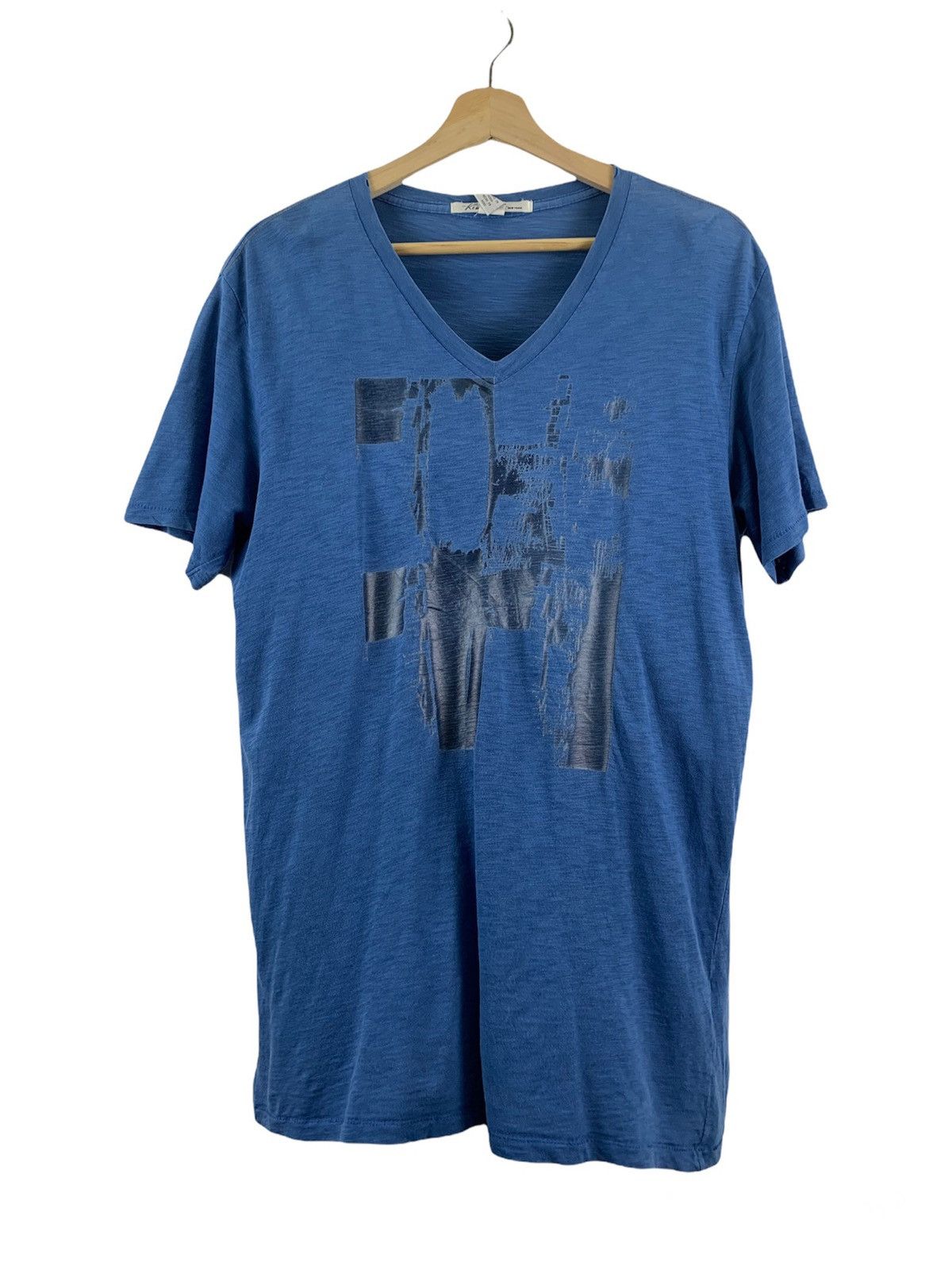 image of Kenneth Cole Ny Blue T-Shirt, Men's (Size Small)