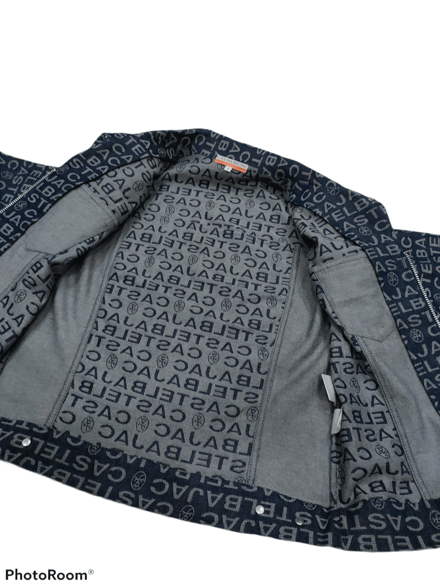 Jean Charles De Castelbajac JC DE CASTELBAJAC FULL SPELLOUT MONOGRAM DENIM JACKET Size US S / EU 44-46 / 1 - 4 Thumbnail