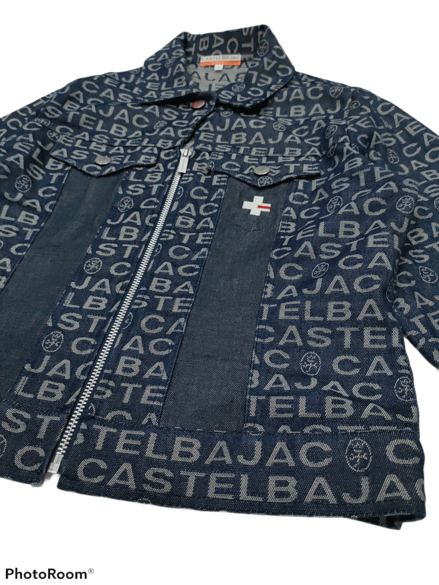 Jean Charles De Castelbajac JC DE CASTELBAJAC FULL SPELLOUT MONOGRAM DENIM JACKET Size US S / EU 44-46 / 1 - 9 Thumbnail