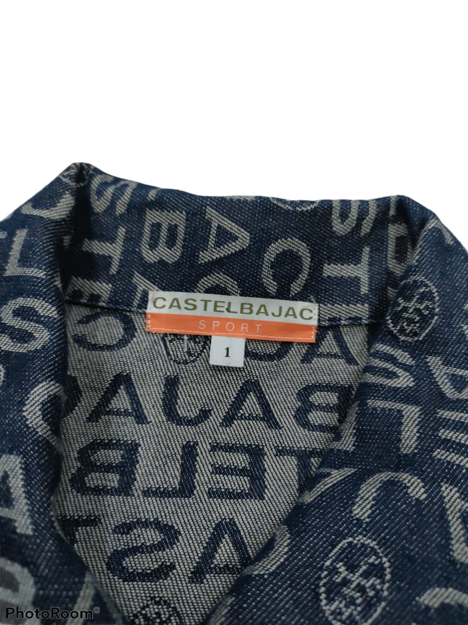 Jean Charles De Castelbajac JC DE CASTELBAJAC FULL SPELLOUT MONOGRAM DENIM JACKET Size US S / EU 44-46 / 1 - 5 Thumbnail