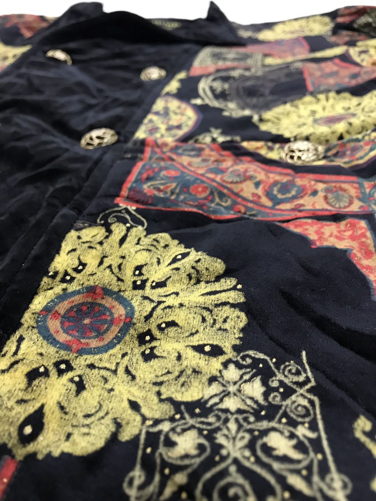 Japanese Brand FULL BAROQUE JAPANESE SUEDE JACKET KIMONO LIKE BOMBER Size US L / EU 52-54 / 3 - 5 Thumbnail