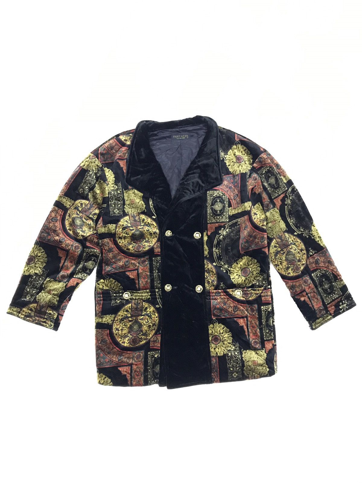 Japanese Brand FULL BAROQUE JAPANESE SUEDE JACKET KIMONO LIKE BOMBER Size US L / EU 52-54 / 3 - 1 Thumbnail