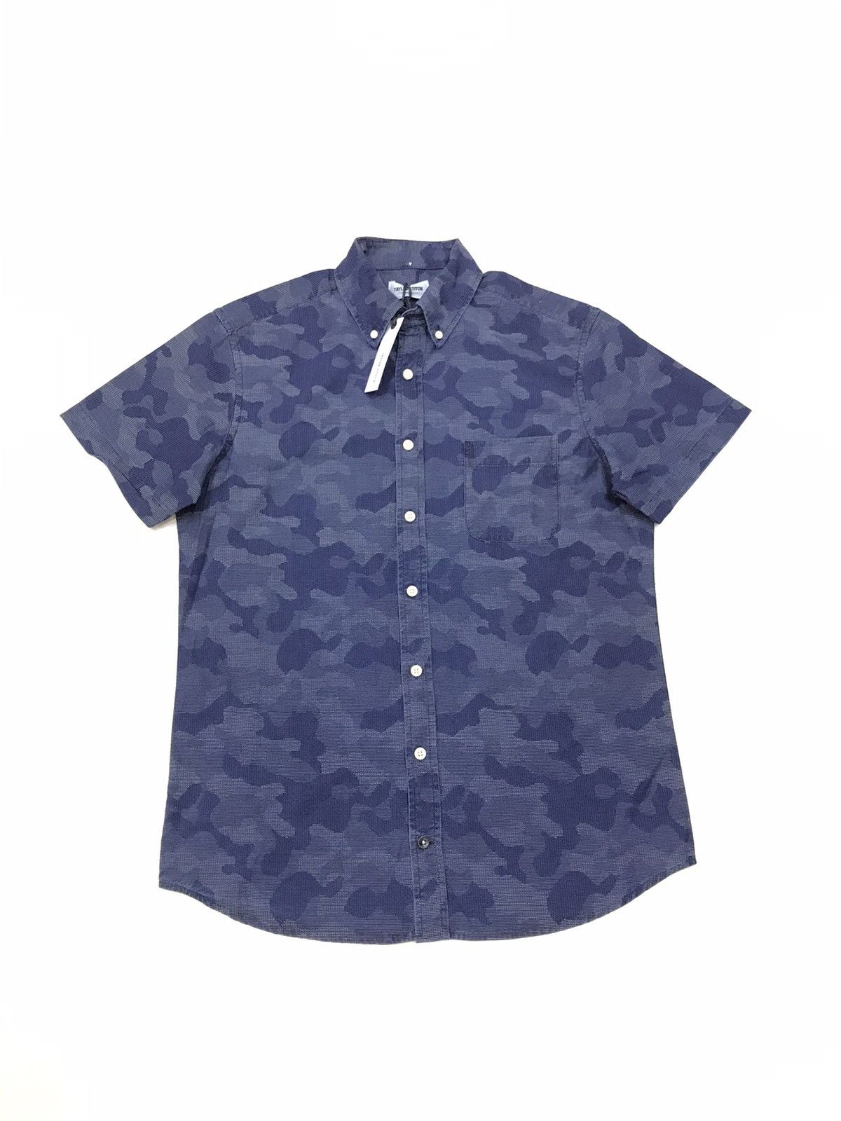 Taylor Stitch TAYLOR STITCH JACK IN INDIGO JACQUARD CAMO SHIRT Size US S / EU 44-46 / 1 - 1 Thumbnail