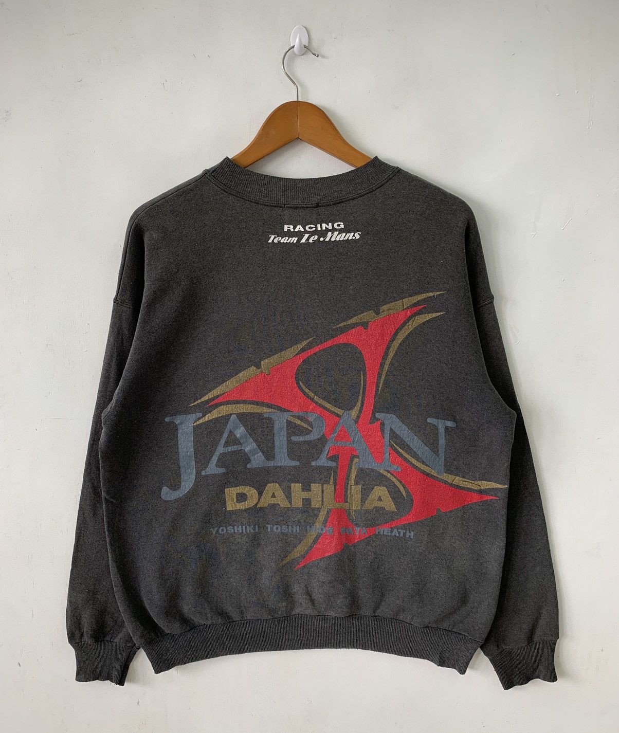 Band Tees RARE‼️Vintage X Japan Dahlia Racing Team Le Mans Sweatshirt Size US L / EU 52-54 / 3 - 2 Thumbnail