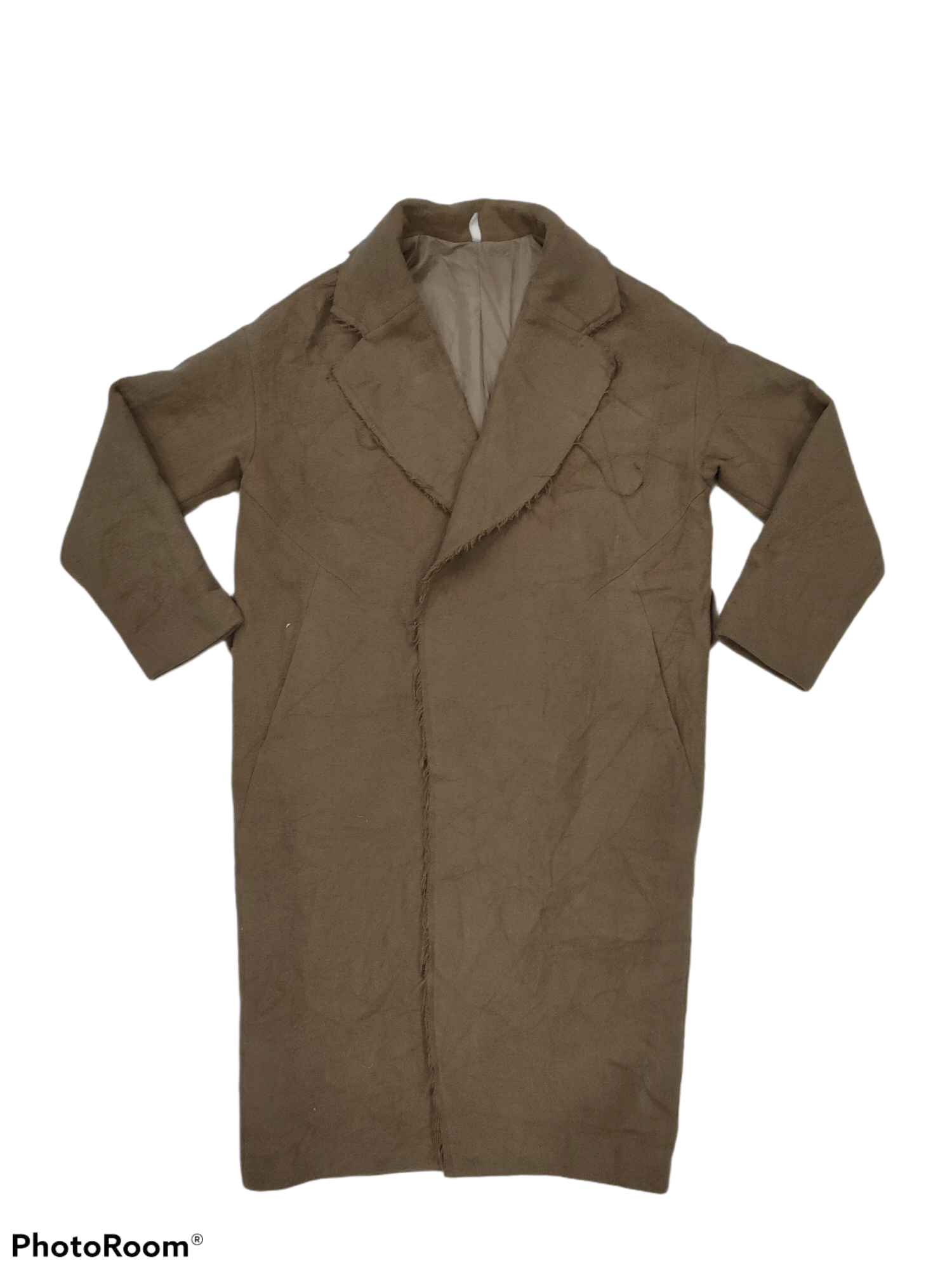 Japanese Brand UNGRID MARK STYLER WOOL DESTROYED COAT JACKET Size US M / EU 48-50 / 2 - 1 Thumbnail