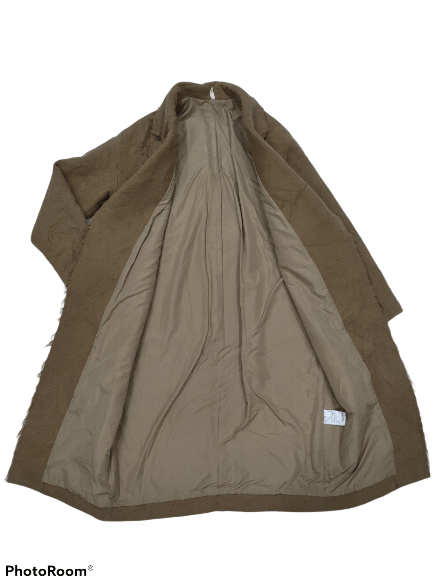 Japanese Brand UNGRID MARK STYLER WOOL DESTROYED COAT JACKET Size US M / EU 48-50 / 2 - 3 Thumbnail