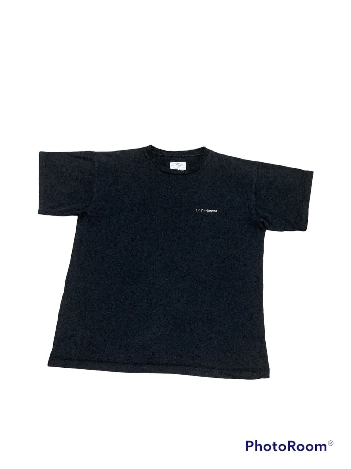 GR-Uniforma × Gosha Rubchinskiy GR UNIFORMA PRINTED SHIRT Size US S / EU 44-46 / 1 - 1 Thumbnail