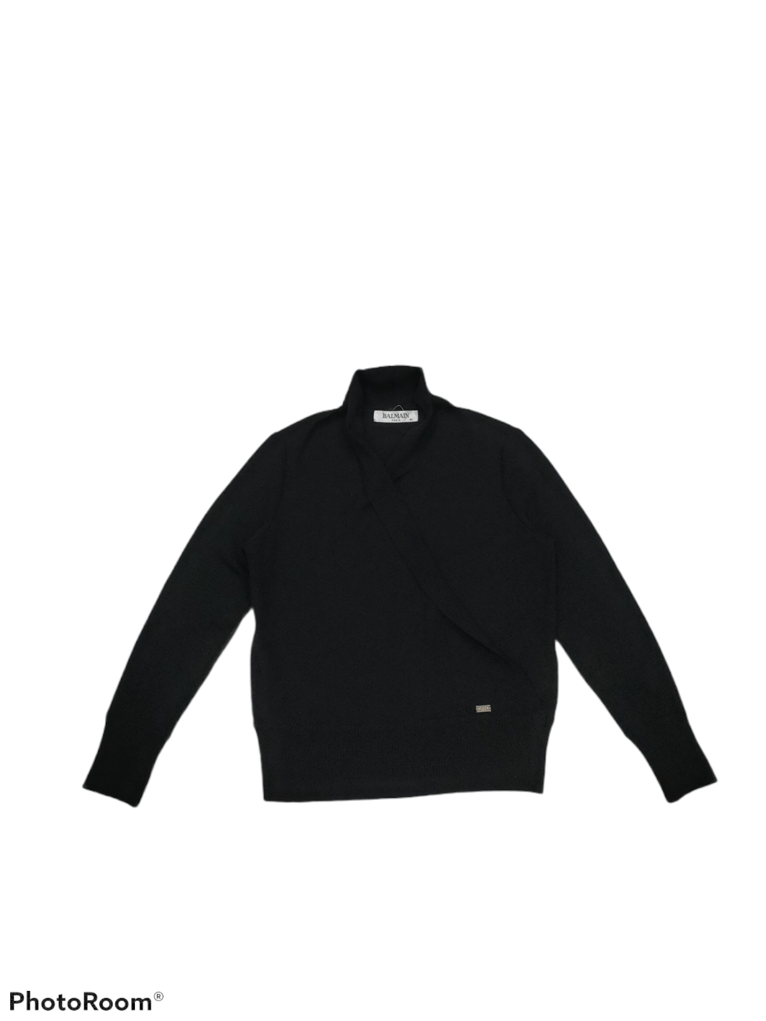 Balmain BALMAIN PARIS WOOL SWEATER AVANT-GARDE Size US XXS / EU 40 - 1 Thumbnail
