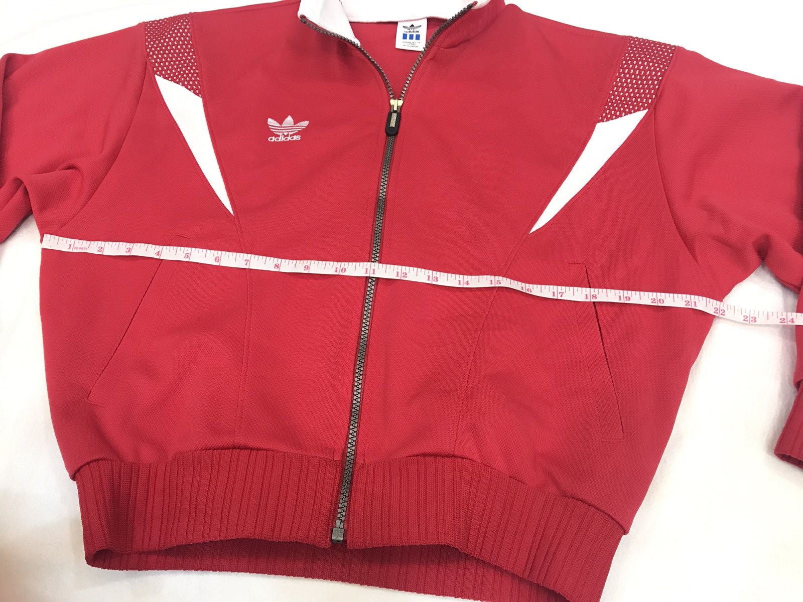 Adidas × Vintage Vintage Adidas Sweater Jacket Tracksuit Trefoil Japan Size US M / EU 48-50 / 2 - 9 Thumbnail