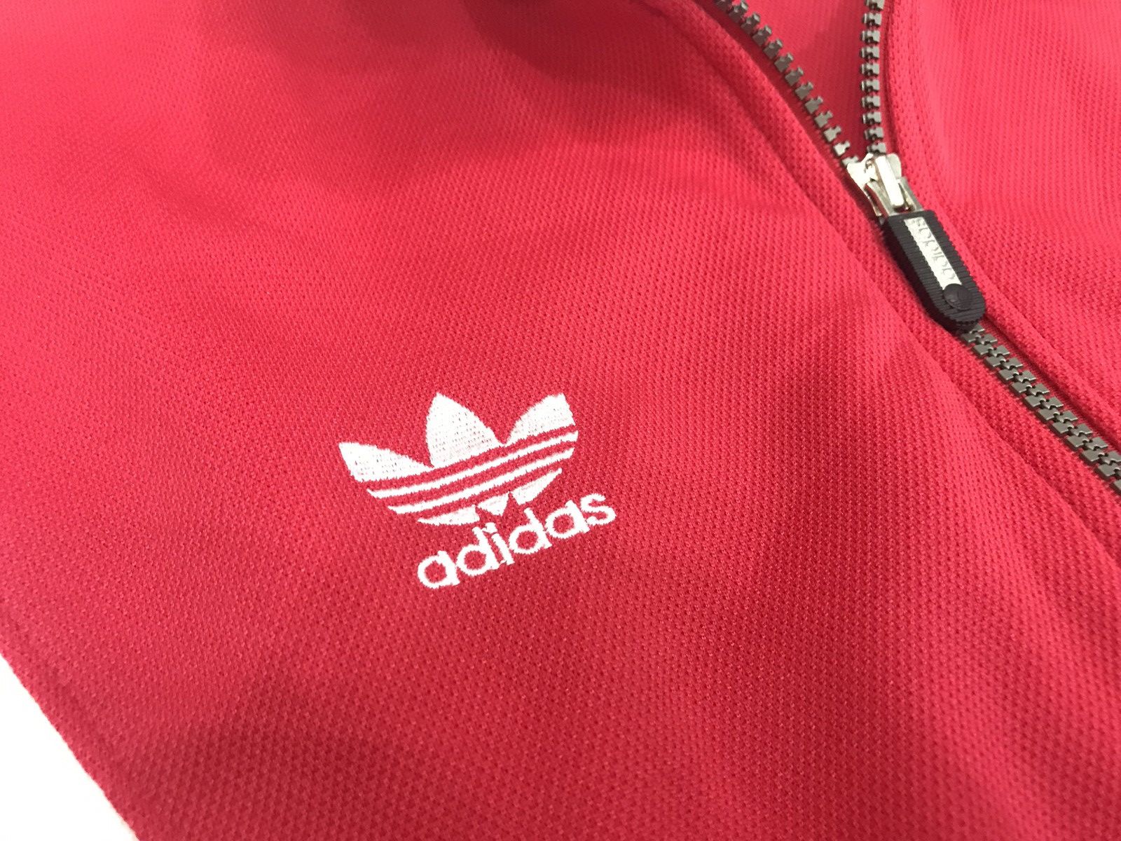 Adidas × Vintage Vintage Adidas Sweater Jacket Tracksuit Trefoil Japan Size US M / EU 48-50 / 2 - 6 Thumbnail