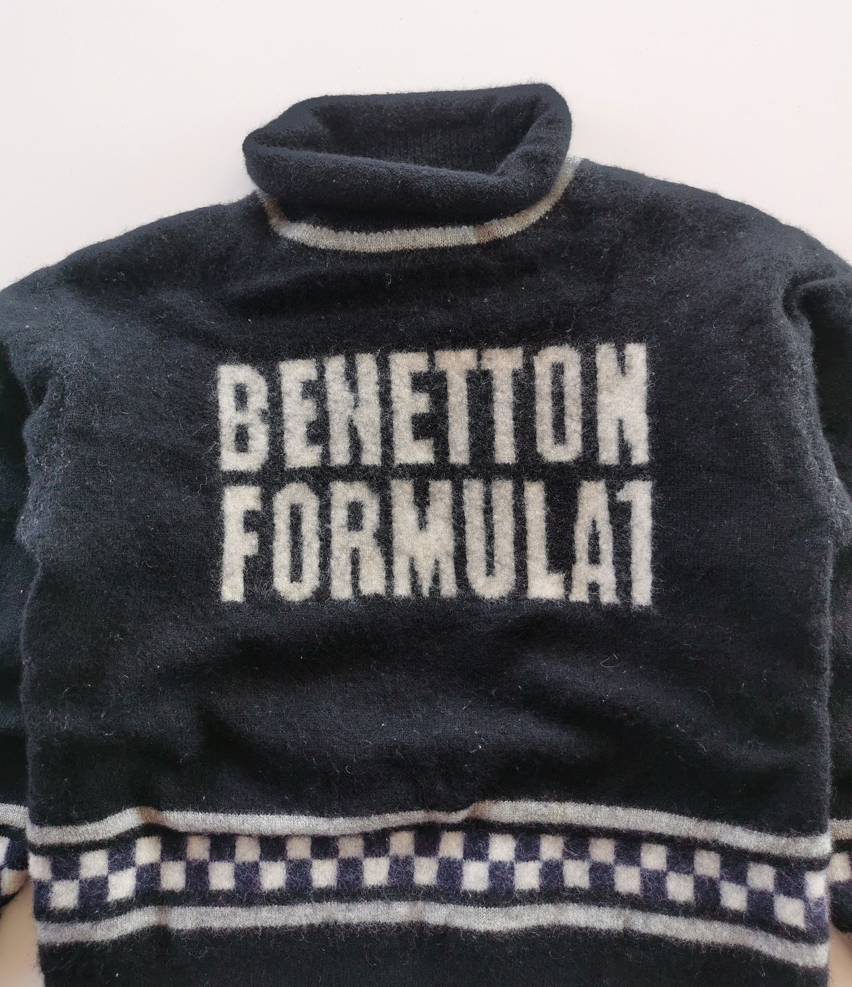 Benetton Vintage Benetton Formula 1 Kid Sweatshirt Size US XXS / EU 40 - 2 Thumbnail