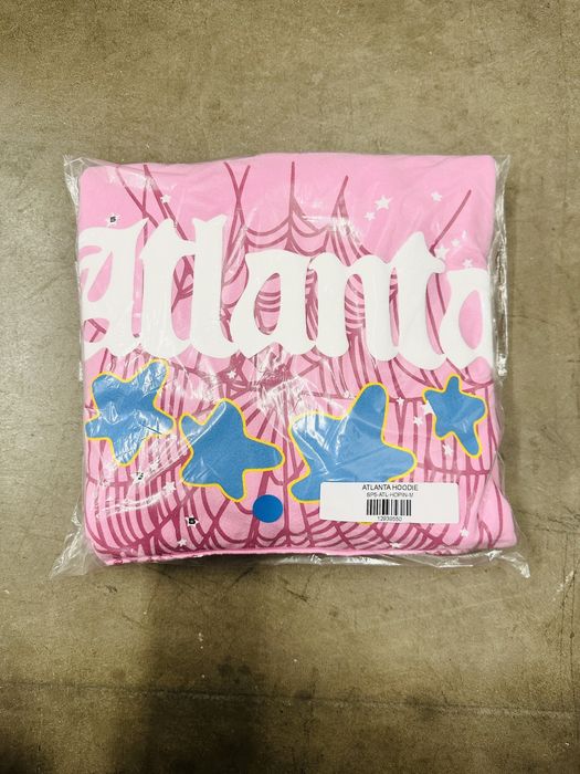 Sp5der Atlanta Sweatpants Pink Men's - SS23 - US