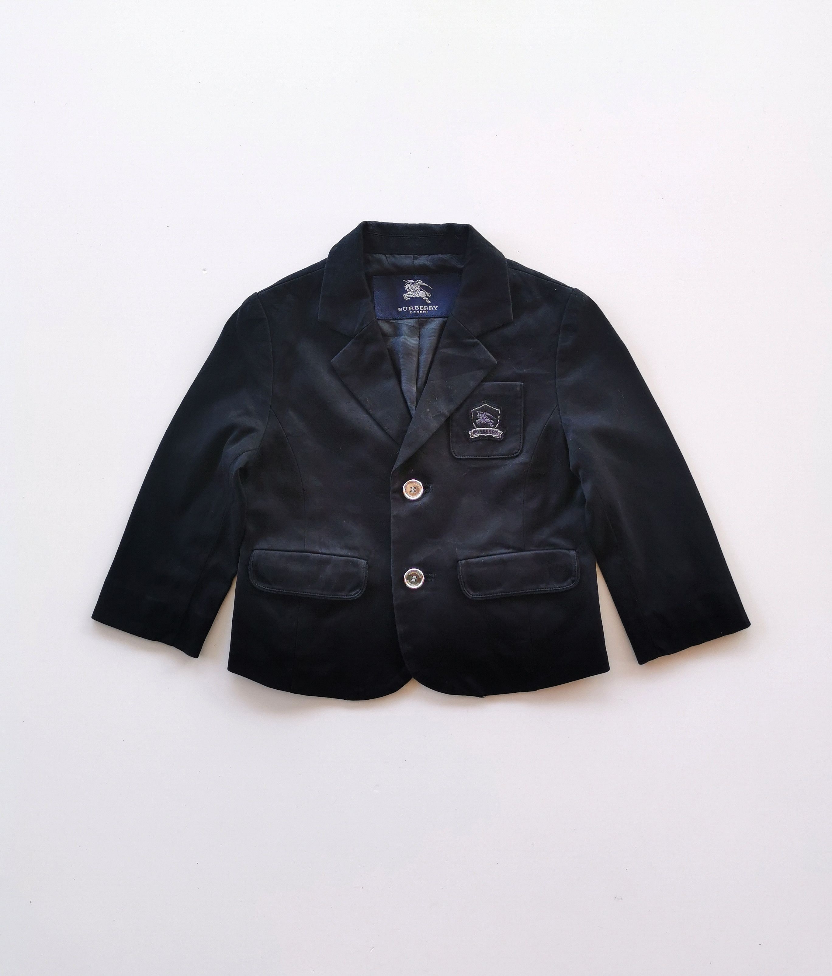 Burberry RARE Baby Burberry London Blazers Coat Kids Size 34S - 6 Thumbnail