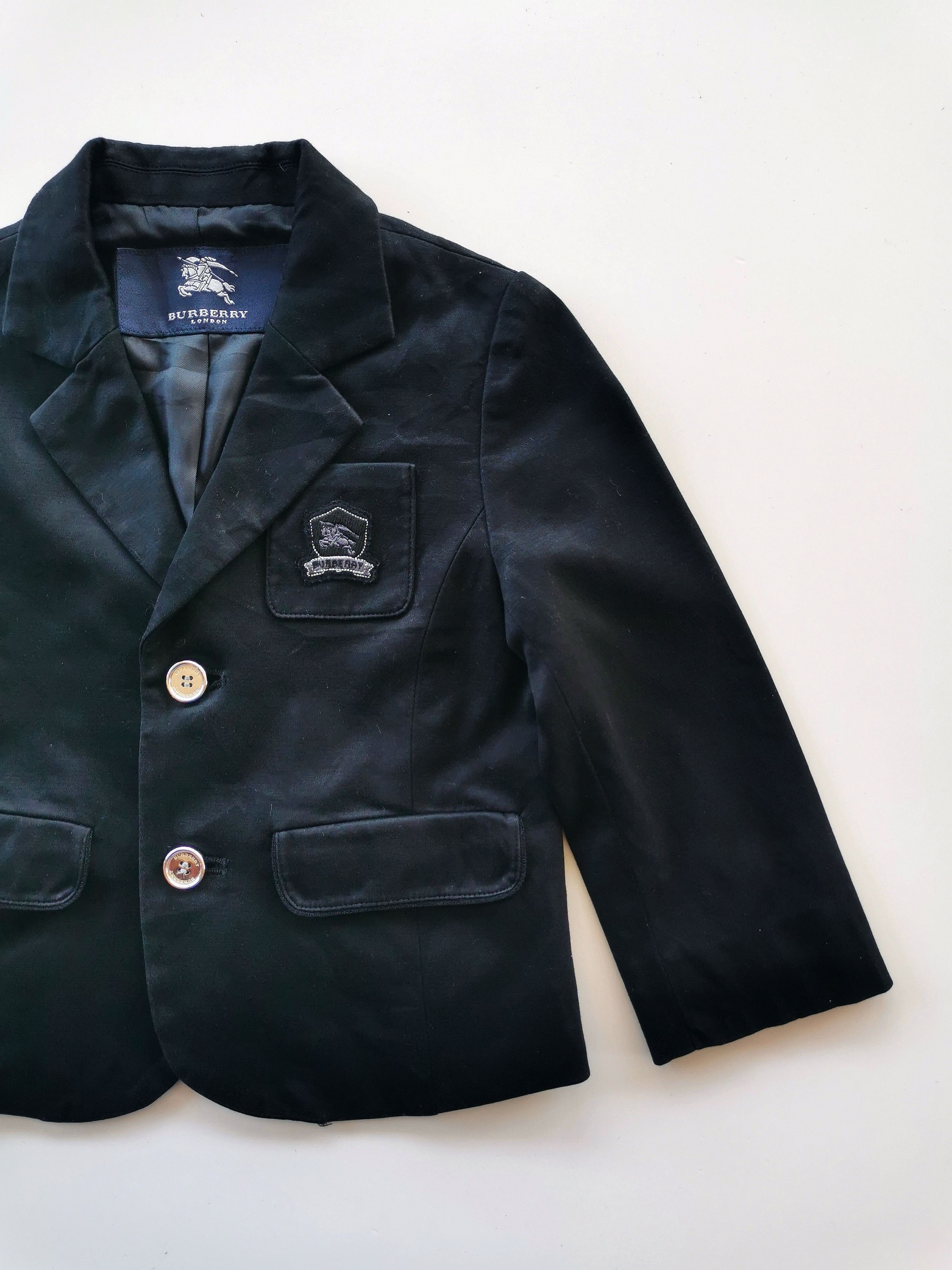 Burberry RARE Baby Burberry London Blazers Coat Kids Size 34S - 5 Thumbnail