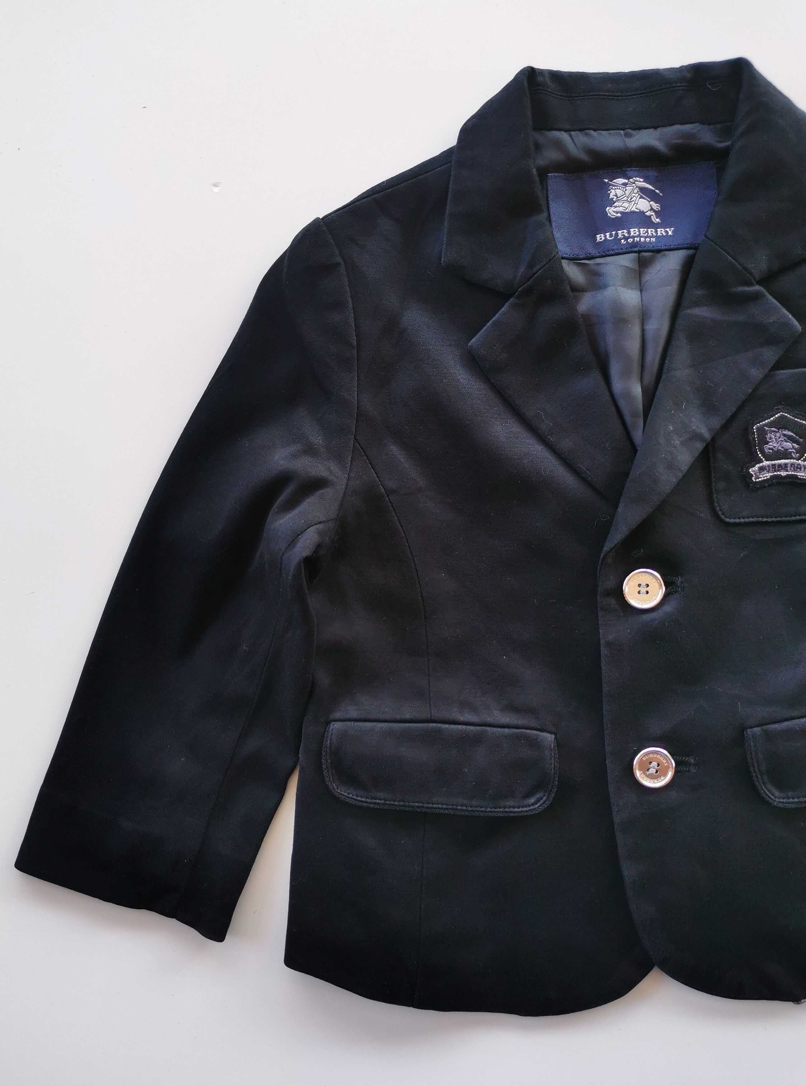 Burberry RARE Baby Burberry London Blazers Coat Kids Size 34S - 4 Thumbnail