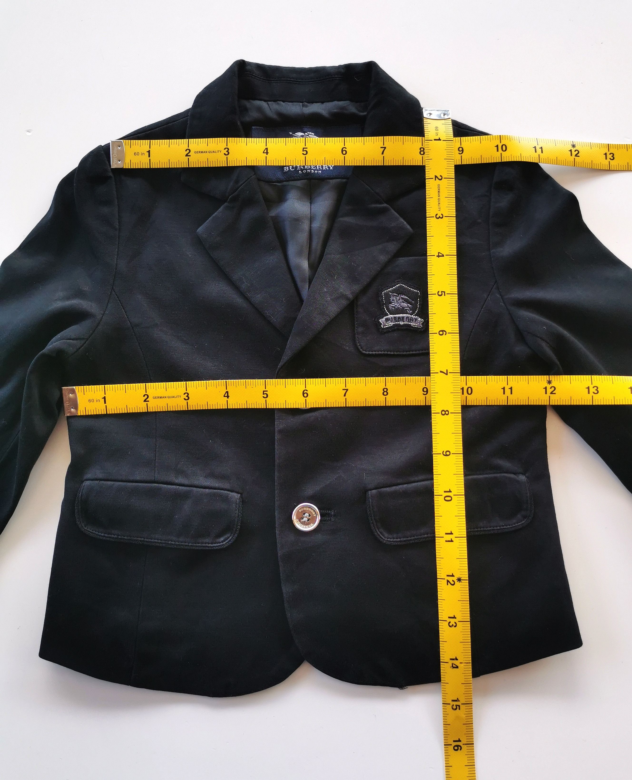 Burberry RARE Baby Burberry London Blazers Coat Kids Size 34S - 13 Thumbnail