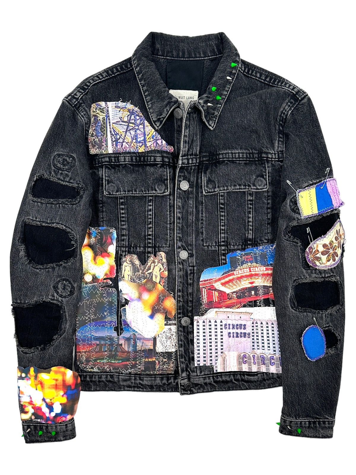 Helmut Lang Helmut Lang Waxed Denim Jacket Black | Grailed