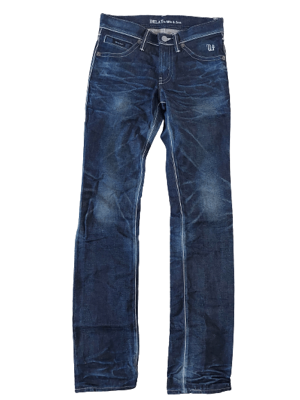 パンツ DELAY by Win&Sons damage flared denim Japanese Brand Delay by Win and sons | Grailed