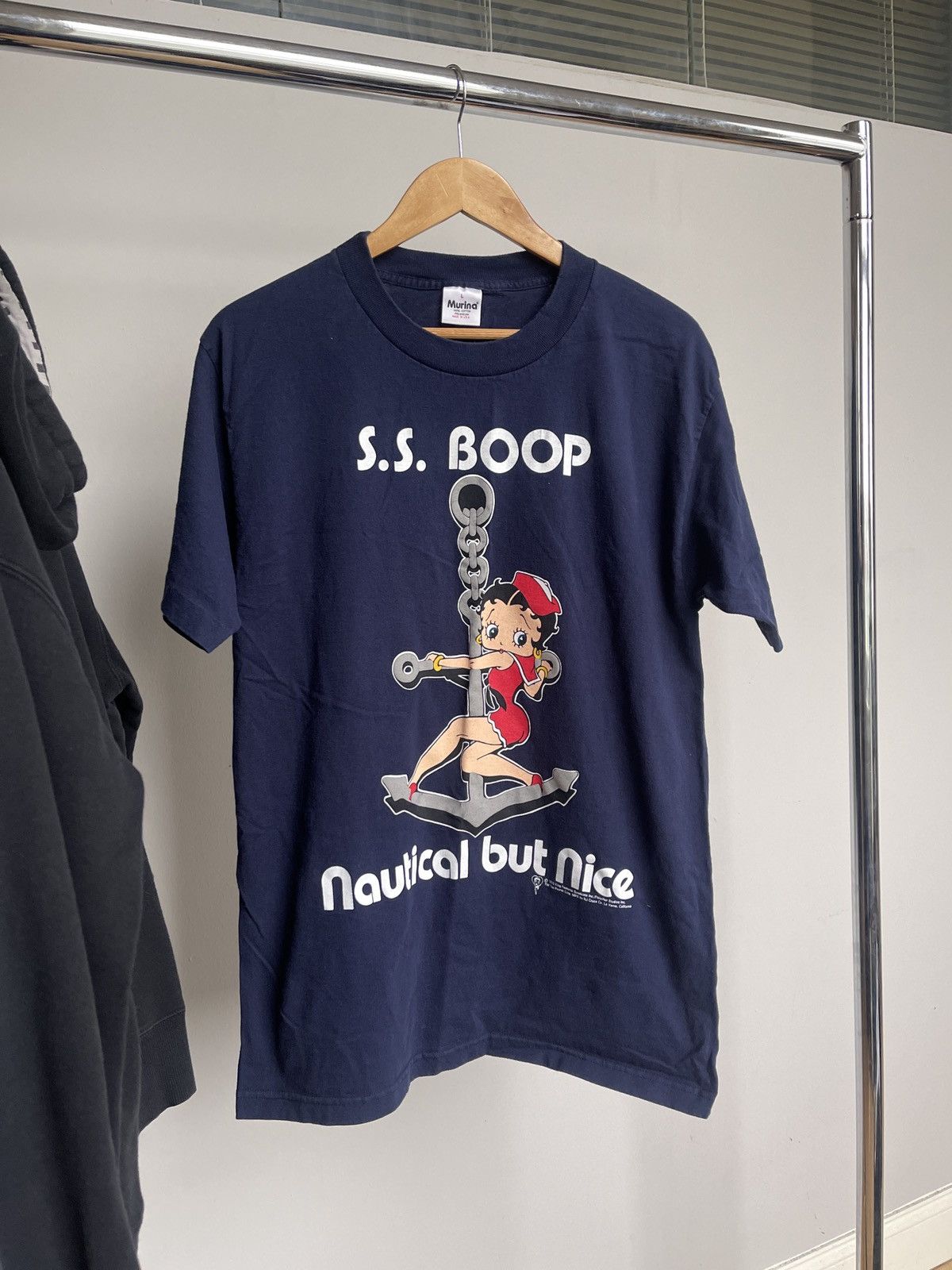 Vintage Vintage 1995 Betty Boop SS Boop Sailor Tee Size US L / EU 52-54 / 3 - 1 Thumbnail