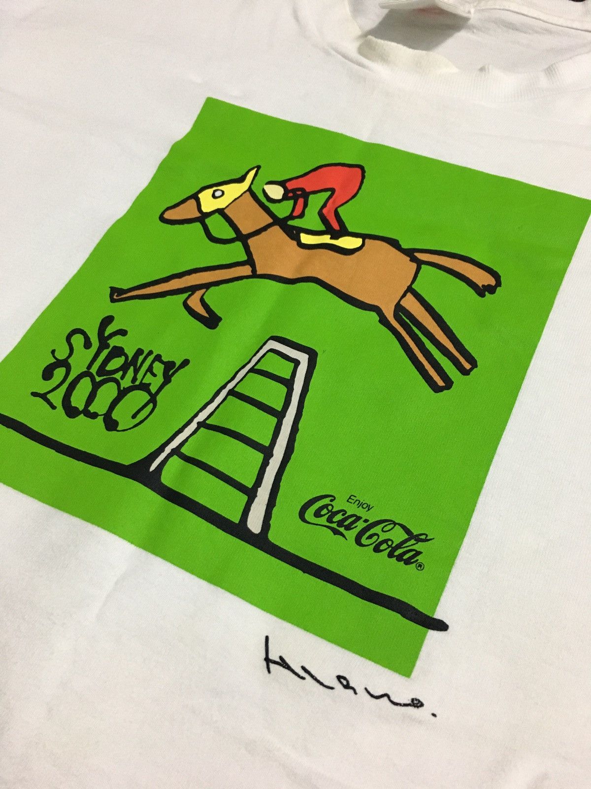 Coca Cola × Vintage vintage coca cola sydney 2000 graphic tee Size US M / EU 48-50 / 2 - 6 Thumbnail