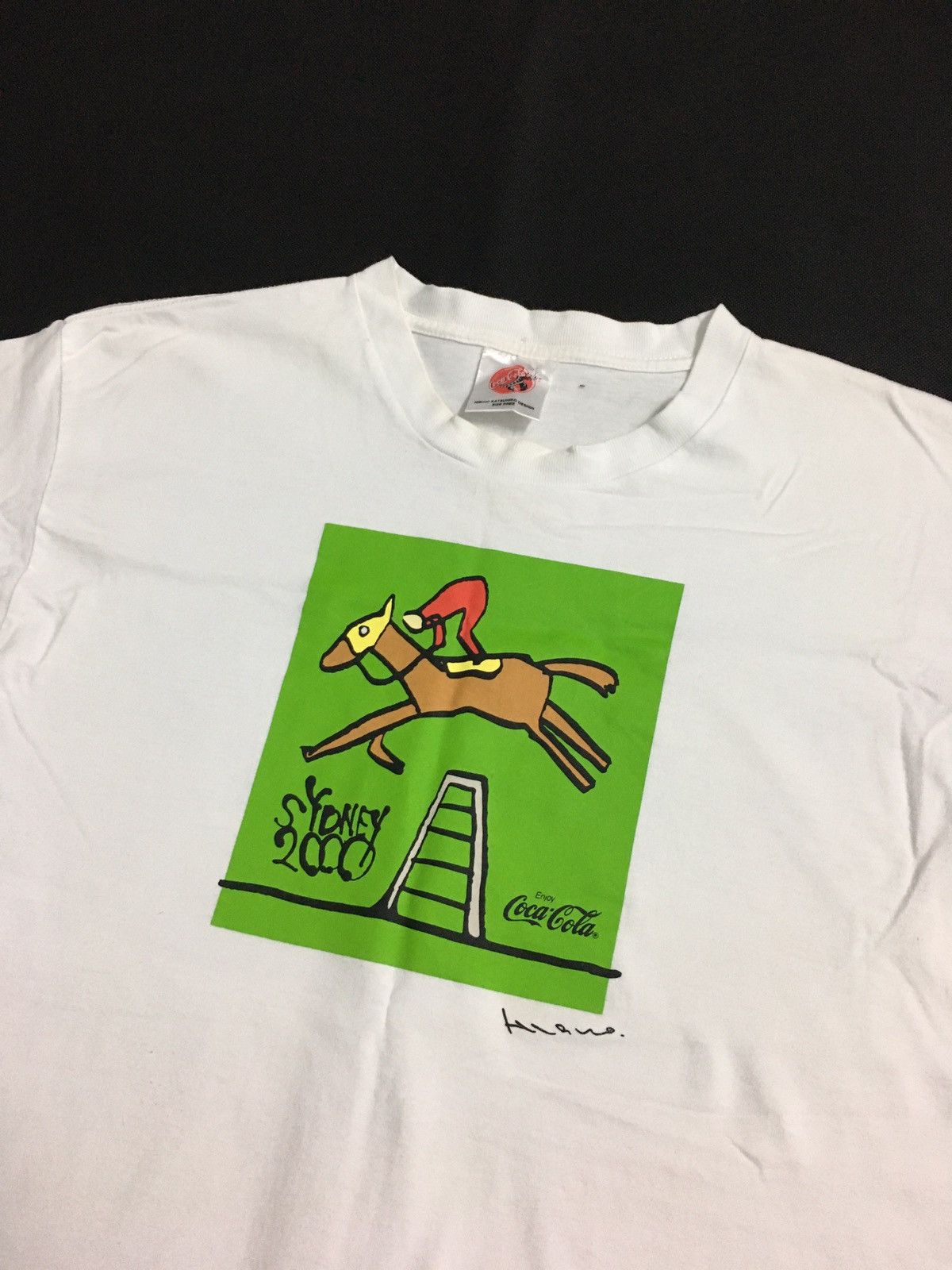 Coca Cola × Vintage vintage coca cola sydney 2000 graphic tee Size US M / EU 48-50 / 2 - 2 Thumbnail