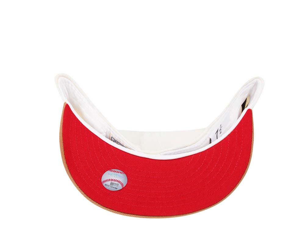 New Era Cream Two 2 Tone Milwaukee Brewers 7 1/8 2002 All Star ASG Size ONE SIZE - 11 Thumbnail