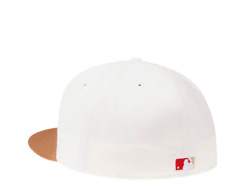New Era Cream Two 2 Tone Milwaukee Brewers 7 1/8 2002 All Star ASG Size ONE SIZE - 10 Thumbnail