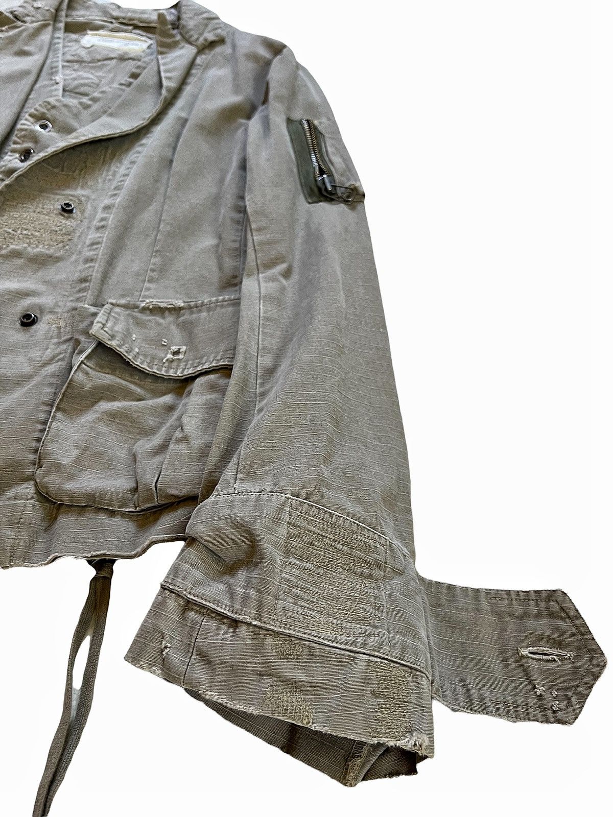 Greg Lauren Sz 3 Sample Heavy Ripstop Tent Blazer Size US M / EU 48-50 / 2 - 7 Thumbnail