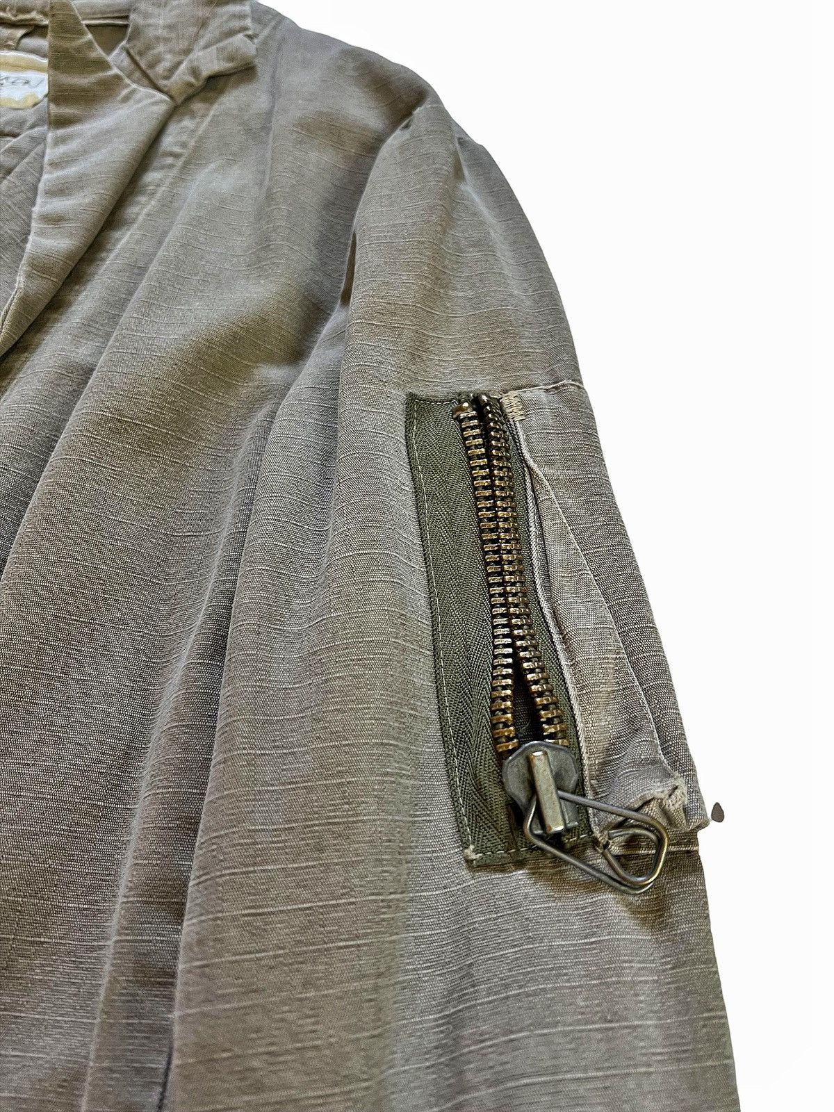 Greg Lauren Sz 3 Sample Heavy Ripstop Tent Blazer Size US M / EU 48-50 / 2 - 8 Thumbnail