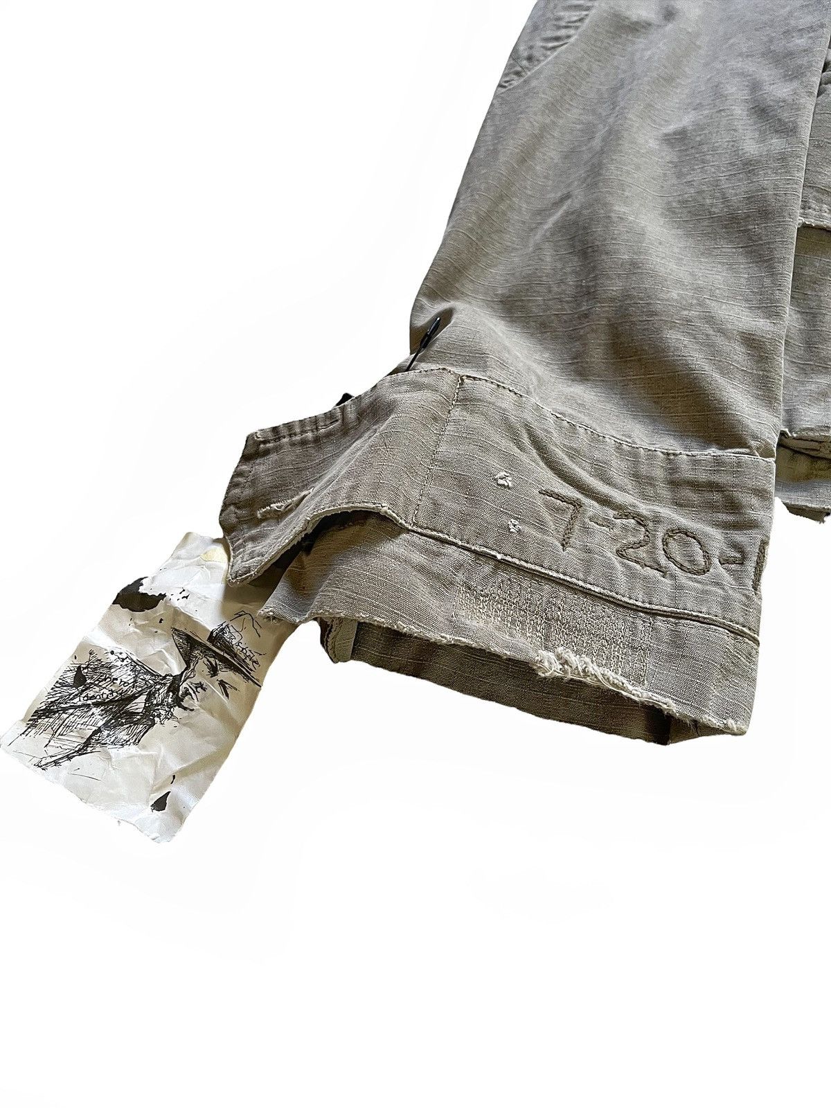 Greg Lauren Sz 3 Sample Heavy Ripstop Tent Blazer Size US M / EU 48-50 / 2 - 6 Thumbnail