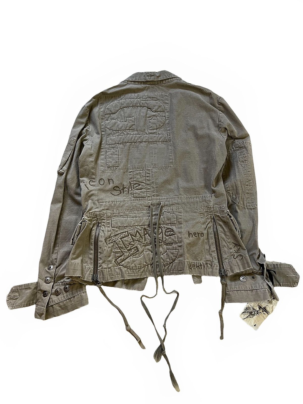 Greg Lauren Sz 3 Sample Heavy Ripstop Tent Blazer Size US M / EU 48-50 / 2 - 2 Thumbnail