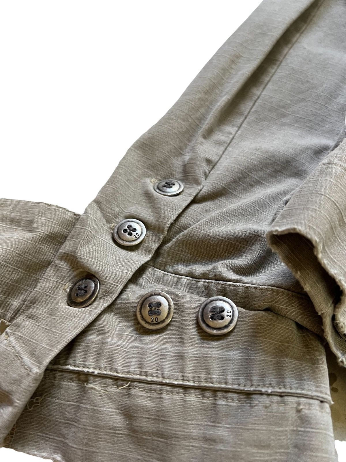 Greg Lauren Sz 3 Sample Heavy Ripstop Tent Blazer Size US M / EU 48-50 / 2 - 13 Thumbnail
