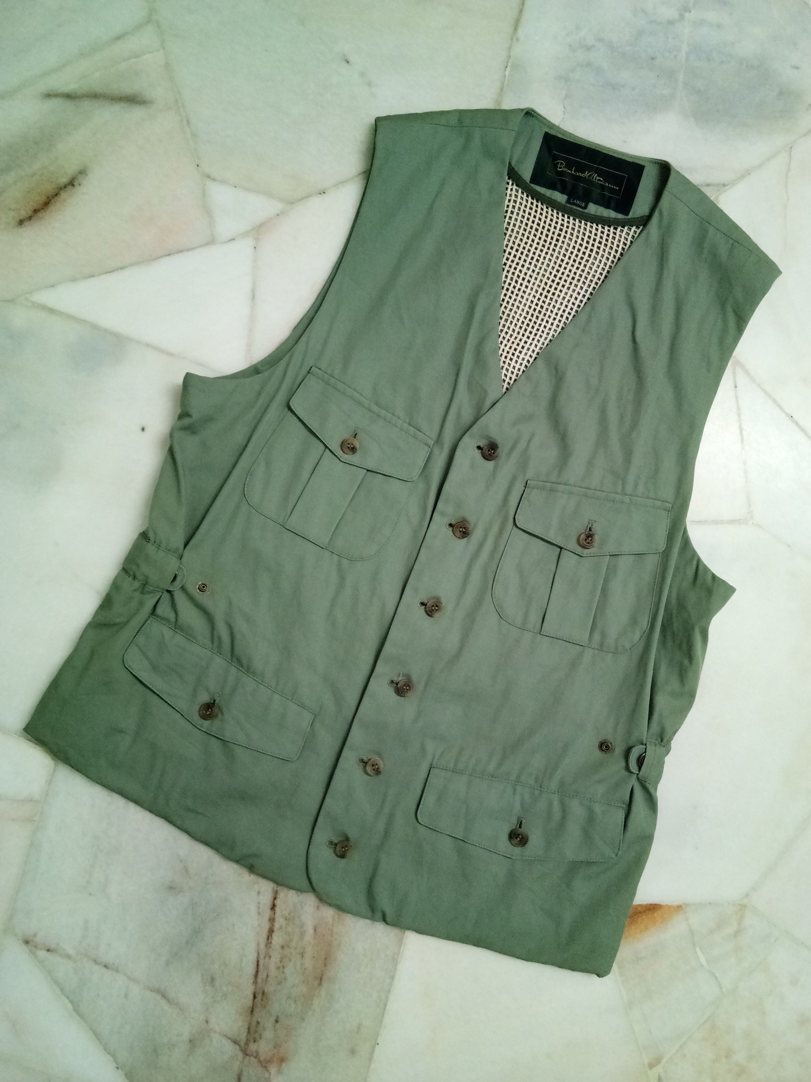 Bernhard Willhelm × Vintage ⚡️𝐐𝐔𝐈𝐂𝐊 𝐒𝐀𝐋𝐄 90's utility vest jacket Size US L / EU 52-54 / 3 - 14 Thumbnail