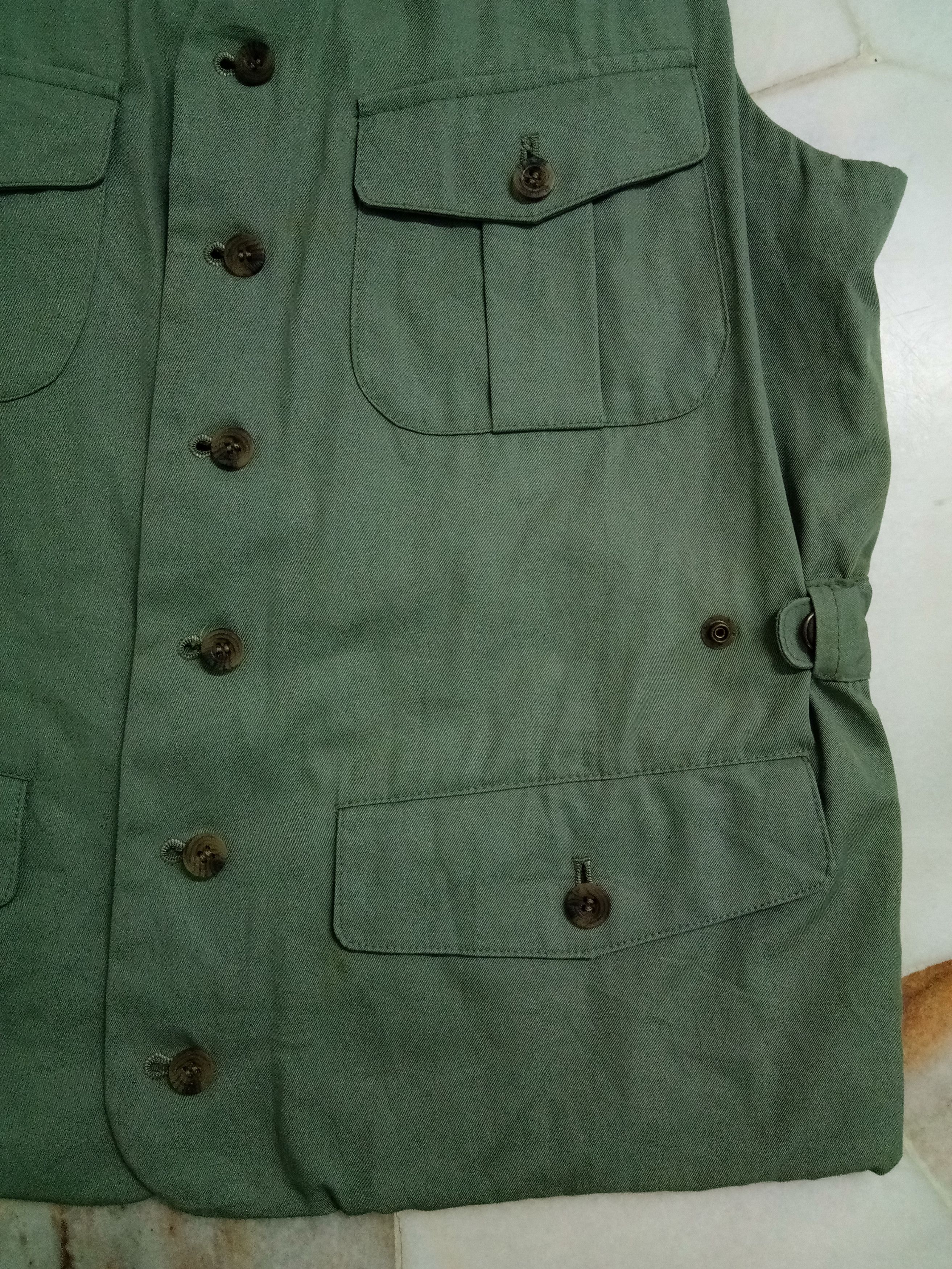 Bernhard Willhelm × Vintage ⚡️𝐐𝐔𝐈𝐂𝐊 𝐒𝐀𝐋𝐄 90's utility vest jacket Size US L / EU 52-54 / 3 - 2 Thumbnail