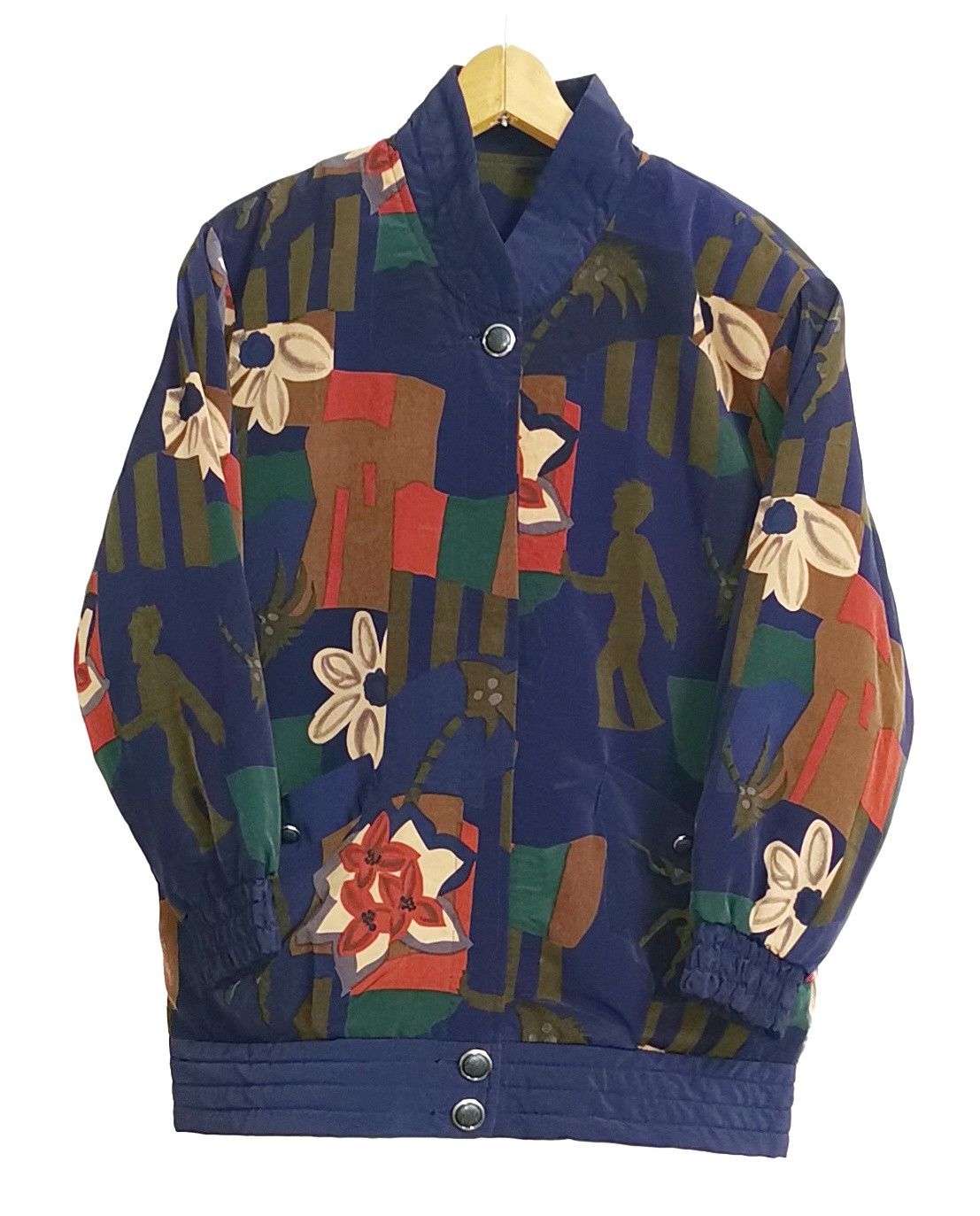 Japanese Brand Japanese Brand Varsity Jacket Size US M / EU 48-50 / 2 - 2 Thumbnail