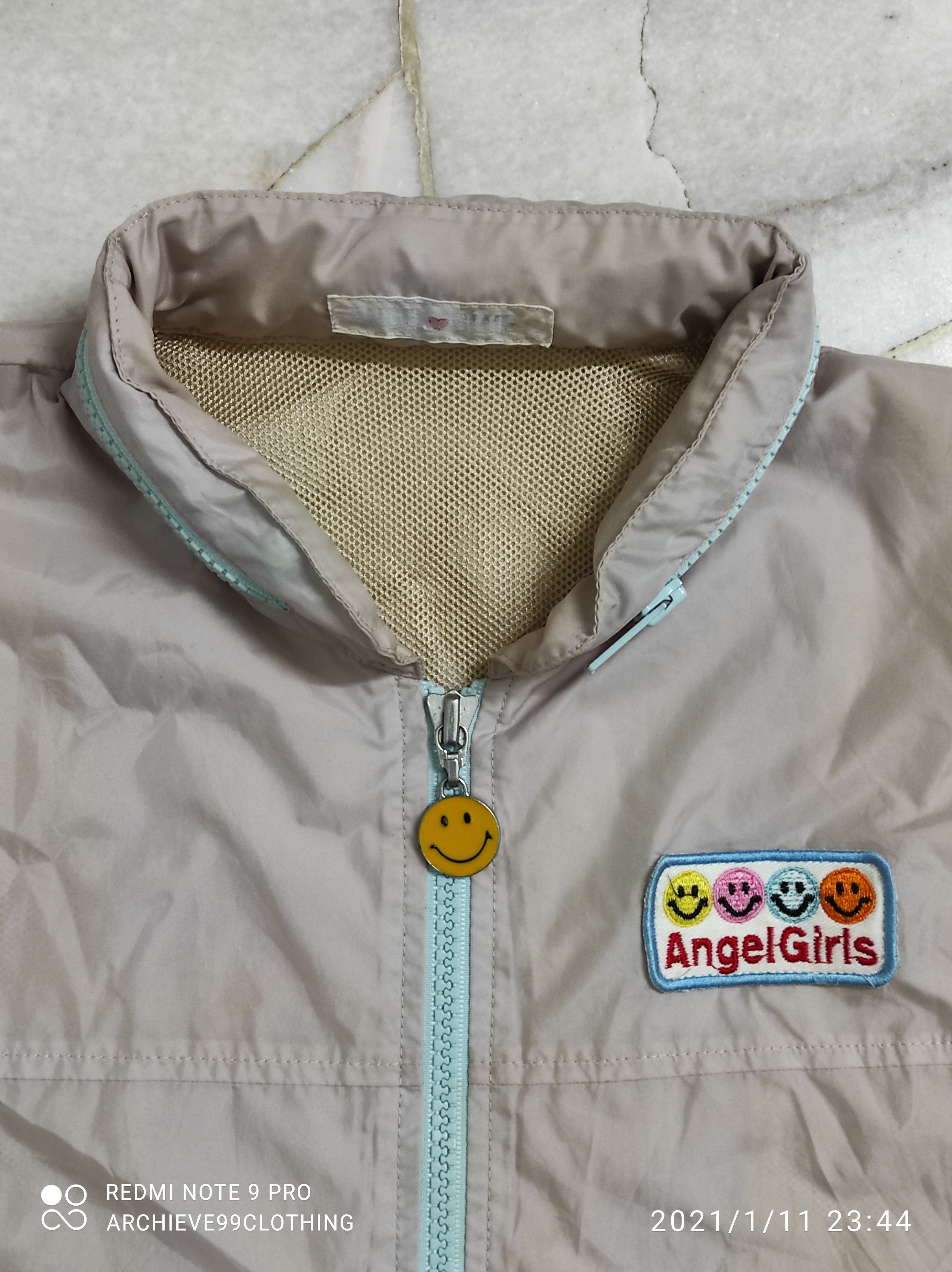 Angel Blue AW1999 Angel Girls wind breaker Anorak jacket Size M / US 6-8 / IT 42-44 - 7 Thumbnail