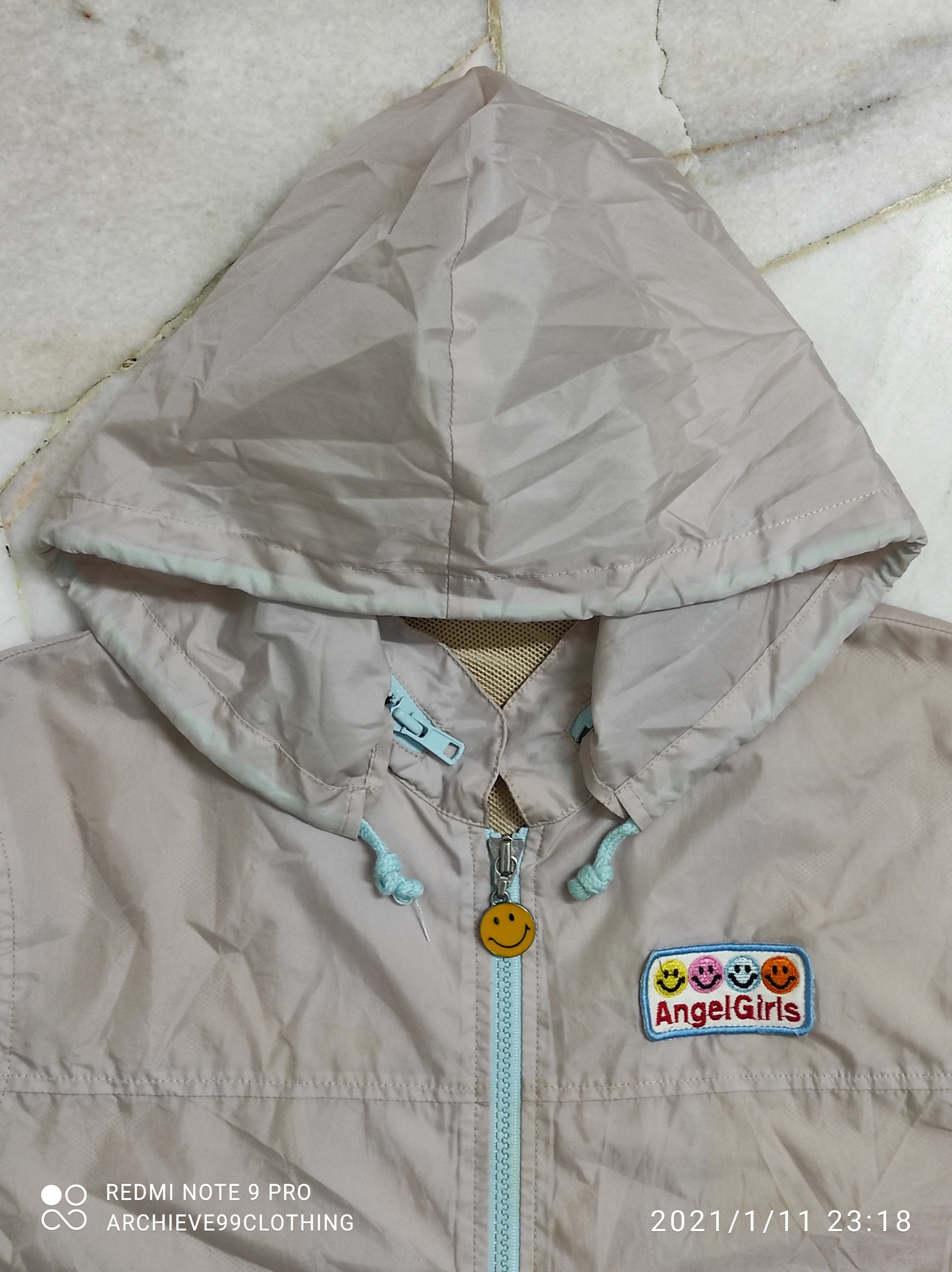 Angel Blue AW1999 Angel Girls wind breaker Anorak jacket Size M / US 6-8 / IT 42-44 - 6 Thumbnail